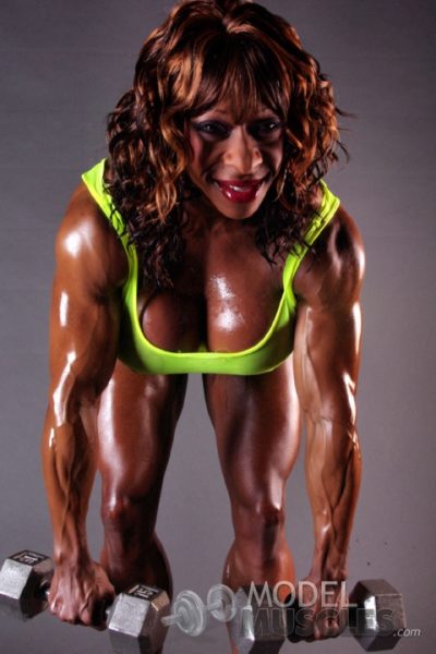 YVETTE BOVA TOPLESS WORKOUT Image #9